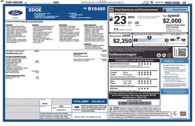 Thumbnail: 2024 Ford Edge - 13