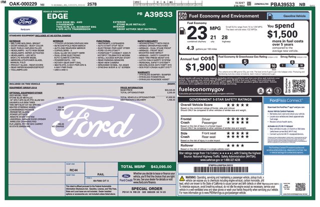 Thumbnail: 2023 Ford Edge - 14