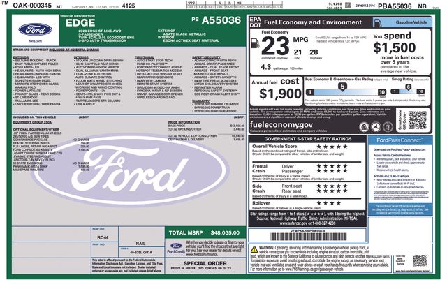 Thumbnail: 2023 Ford Edge - 13