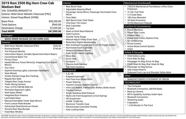 Thumbnail: 2019 RAM 2500 - 9