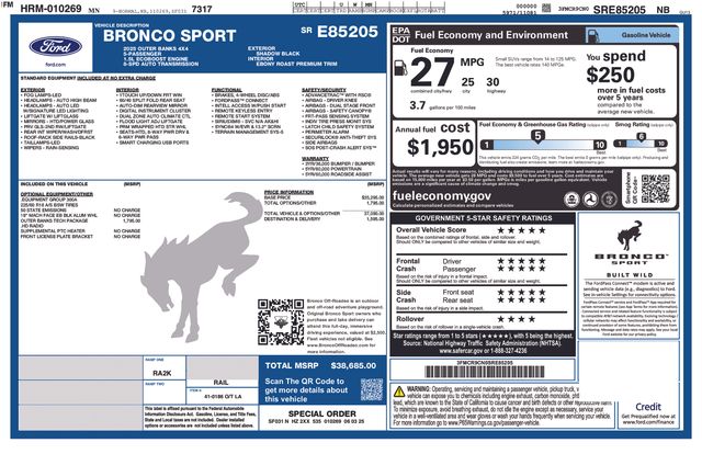 Thumbnail: 2025 Ford Bronco Sport - 14