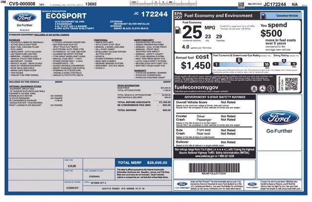 Thumbnail: 2018 Ford EcoSport - 15