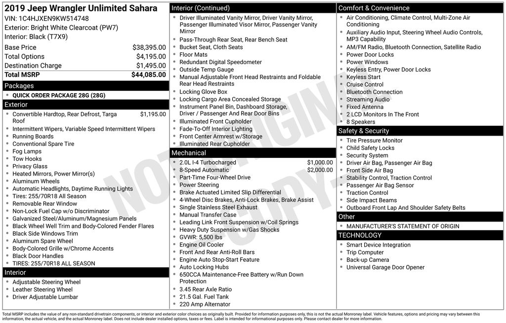 Thumbnail: 2019 Jeep Wrangler - 14