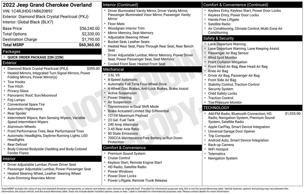 Thumbnail: 2022 Jeep Grand Cherokee - 19