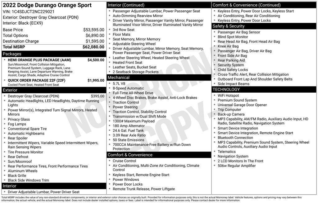 Thumbnail: 2022 Dodge Durango - 7
