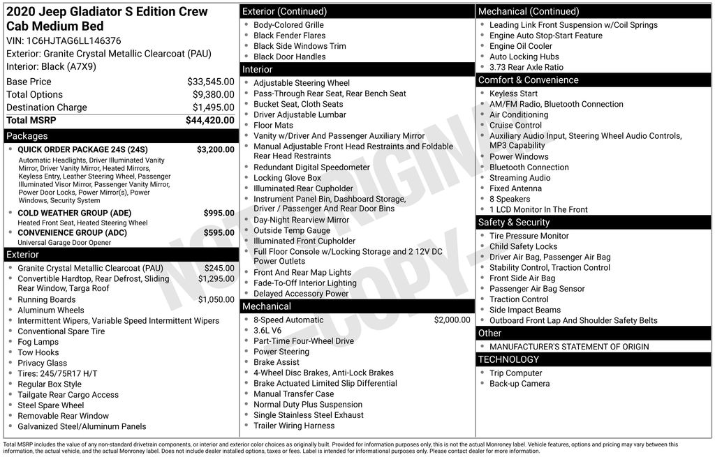 Thumbnail: 2020 Jeep Gladiator - 17