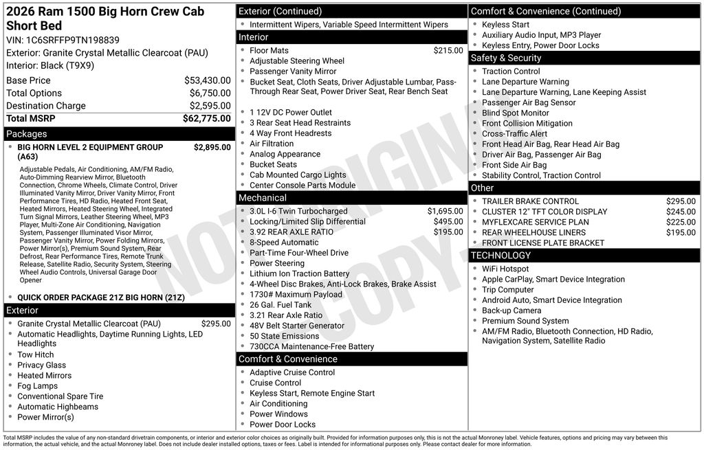 Thumbnail: 2026 RAM 1500 - 15