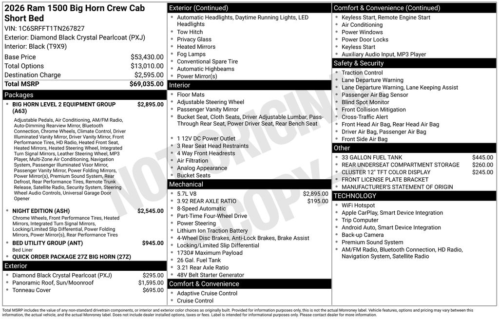 Thumbnail: 2026 RAM 1500 - 19