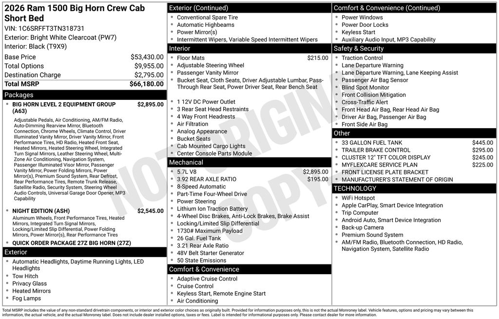 Thumbnail: 2026 RAM 1500 - 14
