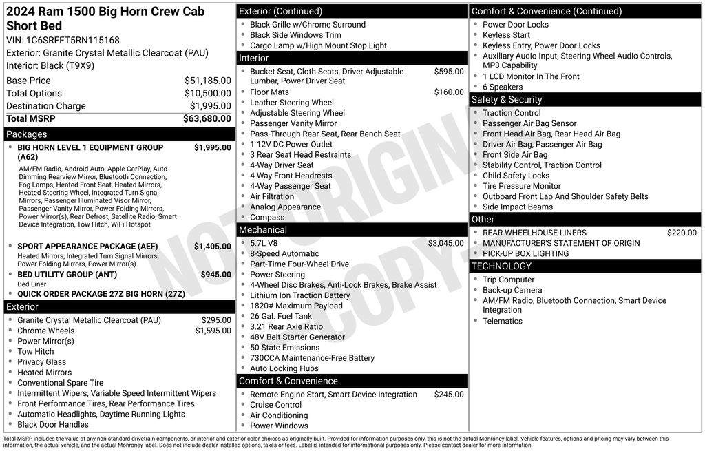 Thumbnail: 2024 RAM 1500 - 17