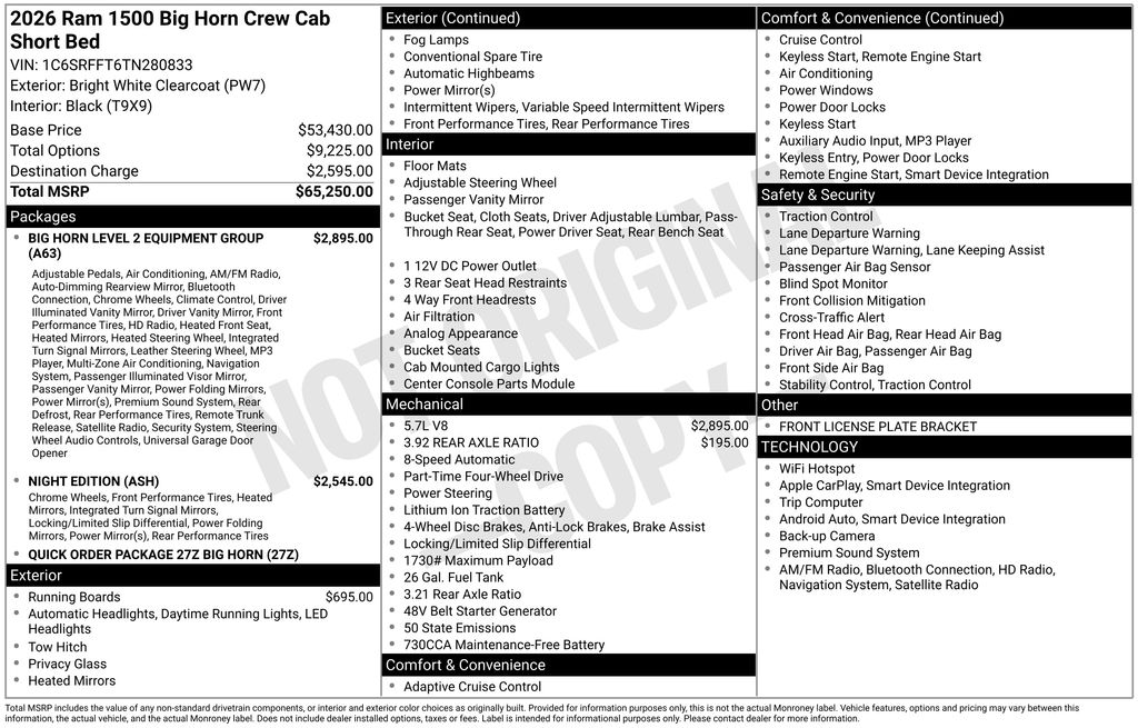 Thumbnail: 2026 RAM 1500 - 15