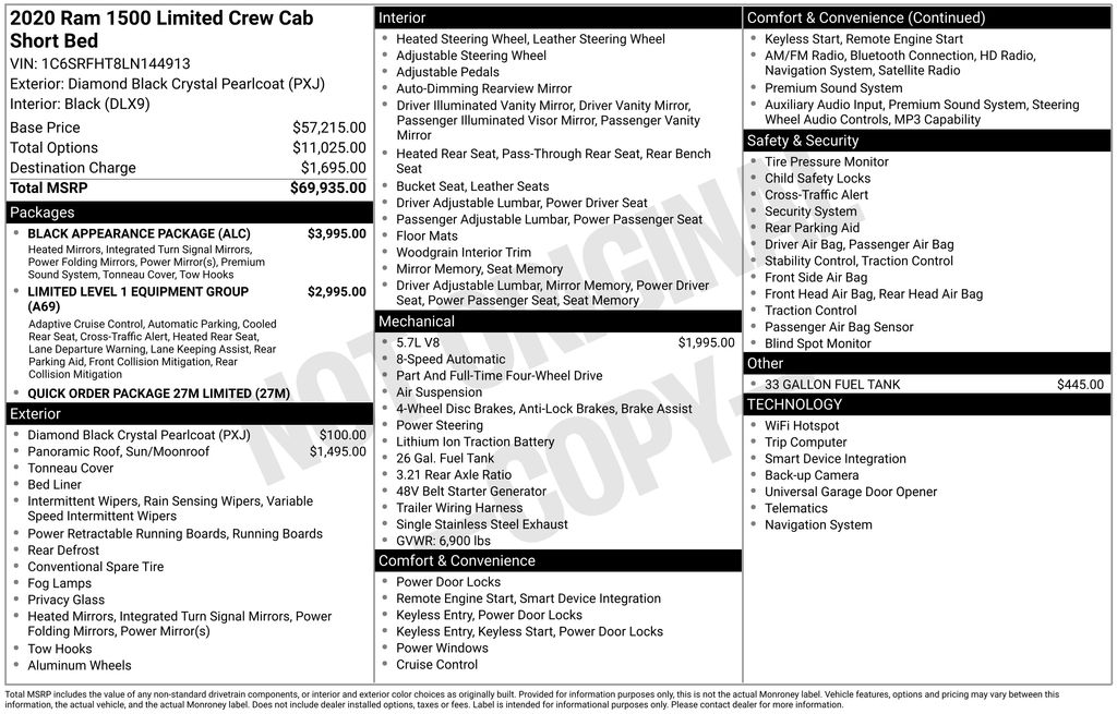 Thumbnail: 2020 RAM 1500 - 18