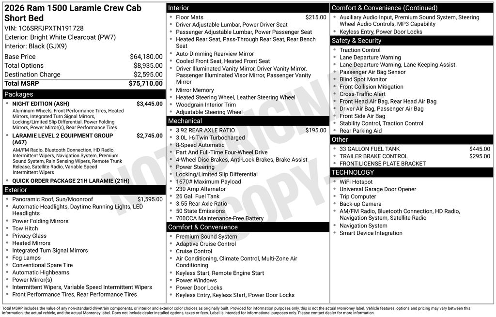 Thumbnail: 2026 RAM 1500 - 19