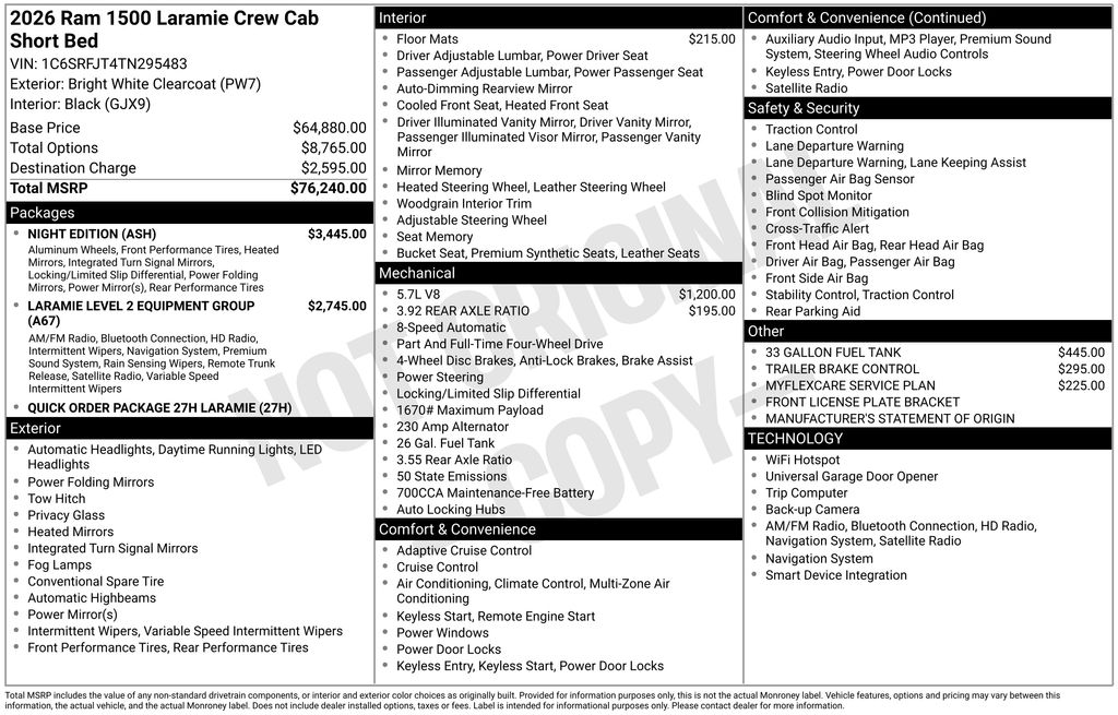 Thumbnail: 2026 RAM 1500 - 15