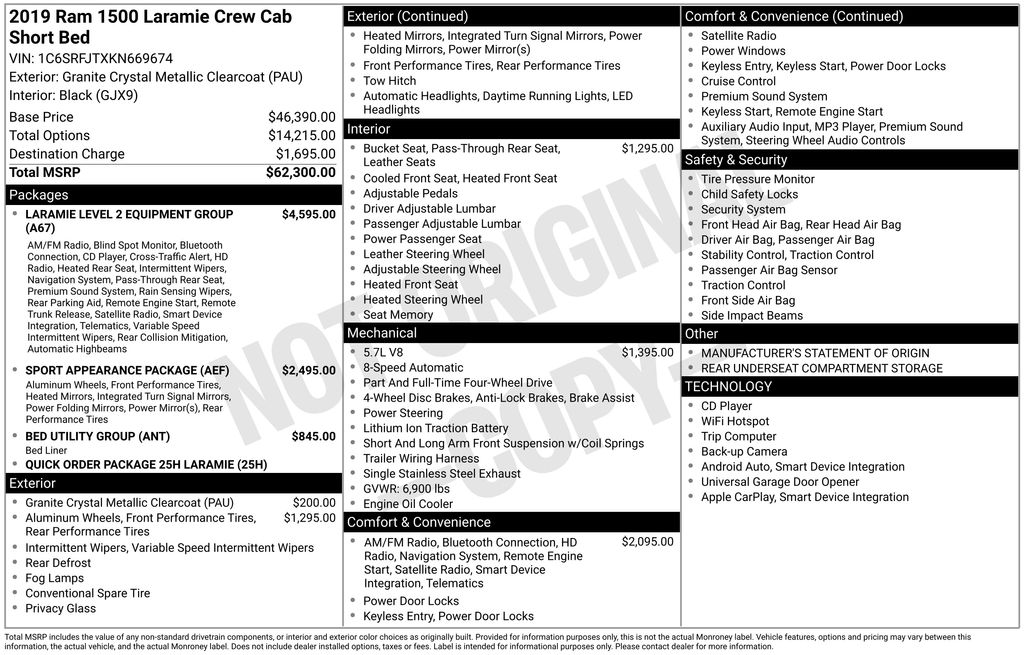 Thumbnail: 2019 RAM 1500 - 17