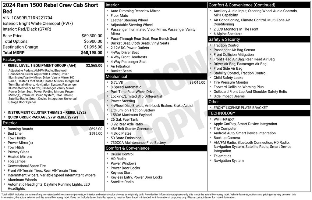 Thumbnail: 2024 RAM 1500 - 17