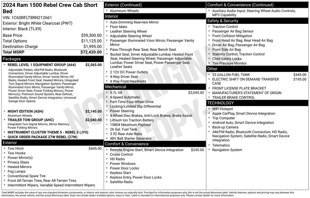 Thumbnail: 2024 RAM 1500 - 17