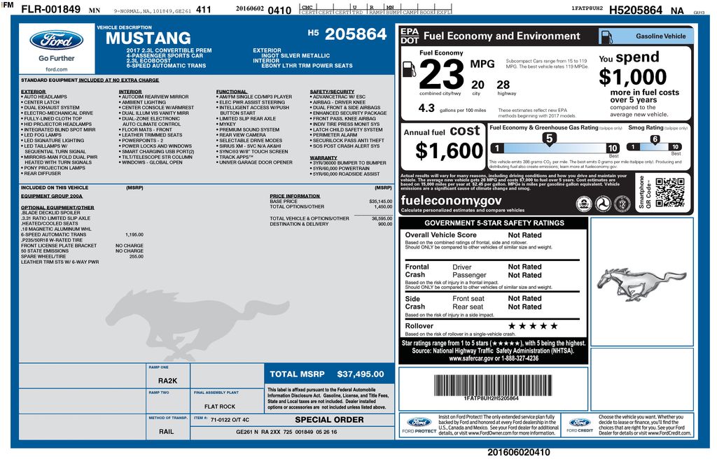 Thumbnail: 2017 Ford Mustang - 17