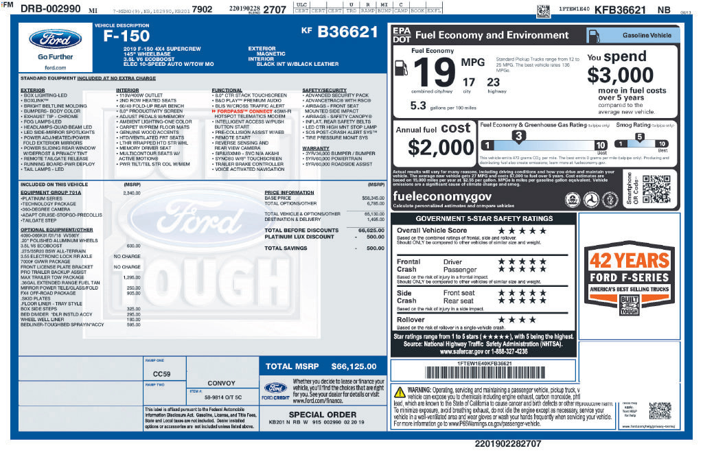 Thumbnail: 2019 Ford F-150 - 6