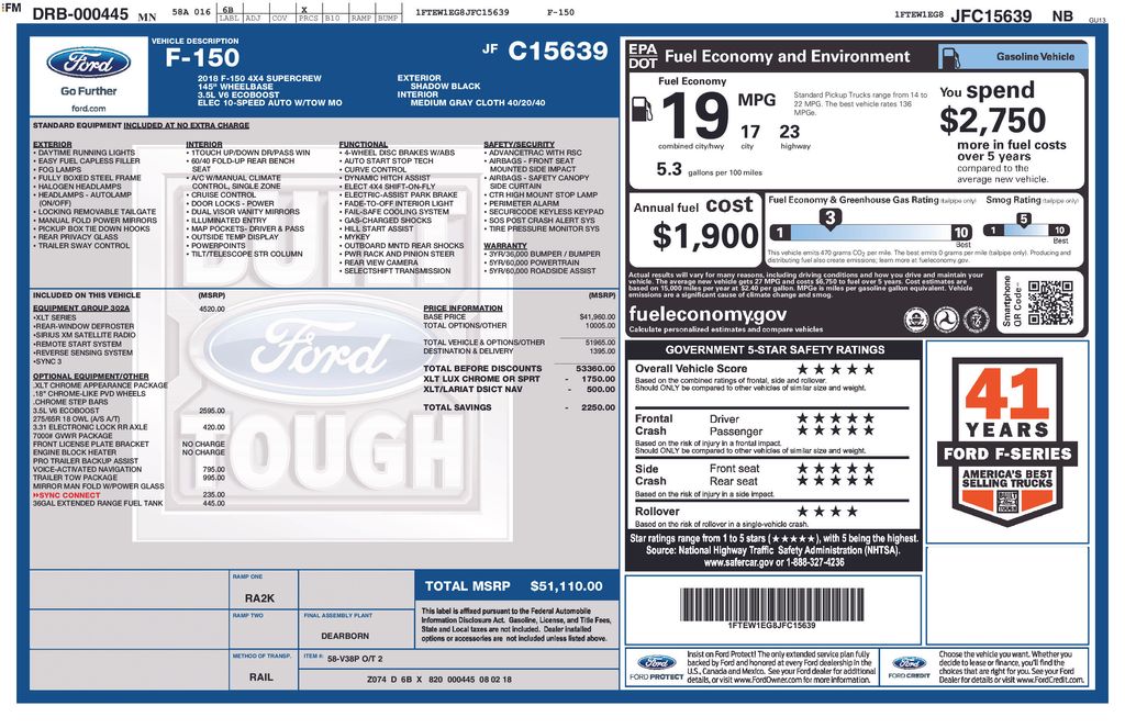 Thumbnail: 2018 Ford F-150 - 13
