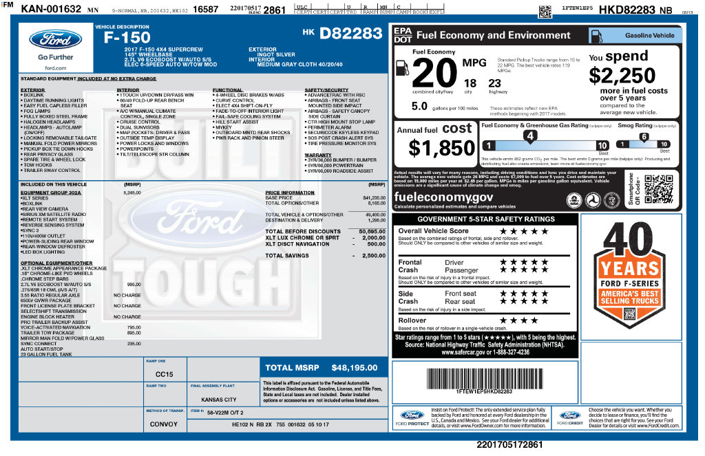 Thumbnail: 2017 Ford F-150 - 8