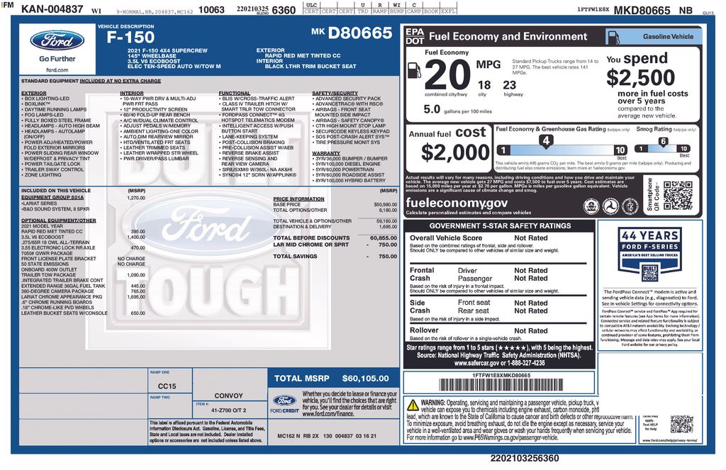 Thumbnail: 2021 Ford F-150 - 17