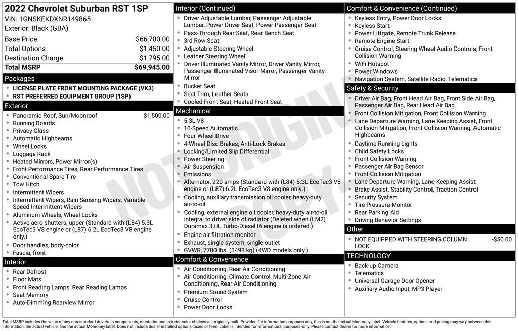 Thumbnail: 2022 Chevrolet Suburban - 15