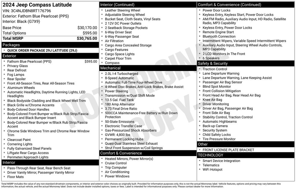 2024 Jeep Compass Latitude 18