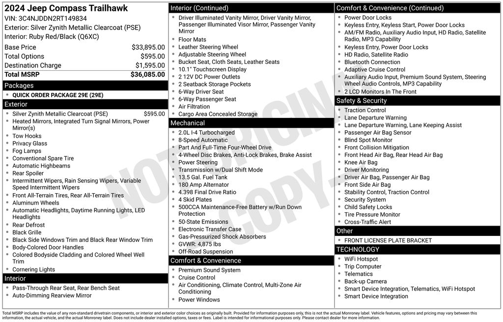 Thumbnail: 2024 Jeep Compass - 16