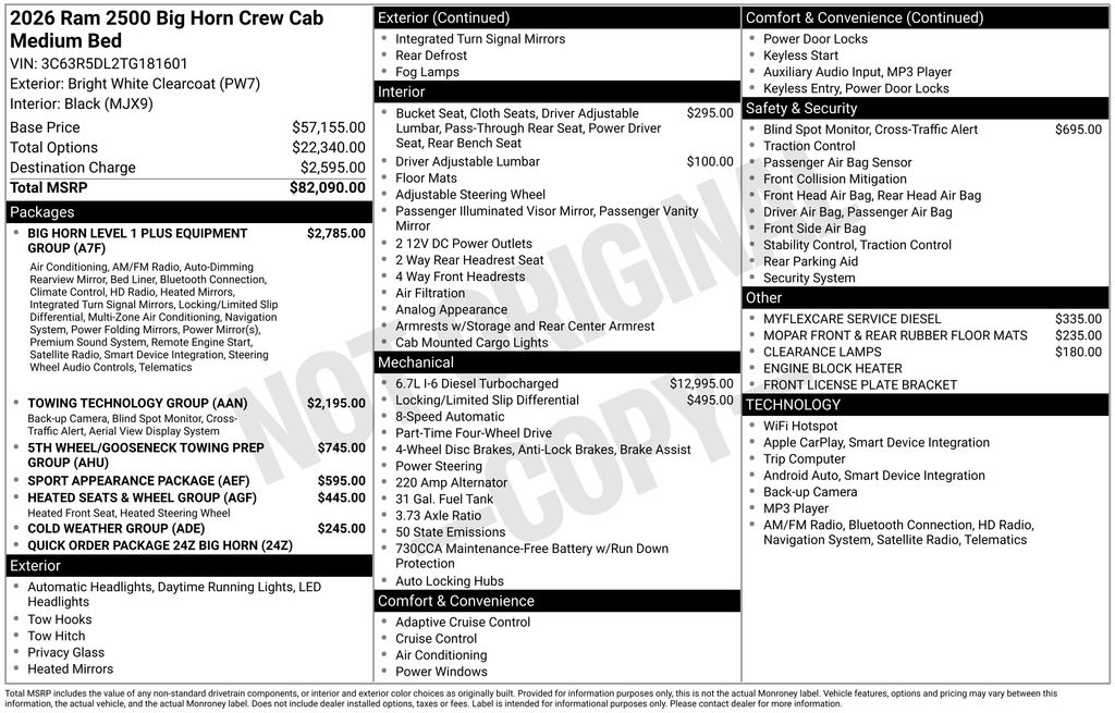 Thumbnail: 2026 RAM 2500 - 15