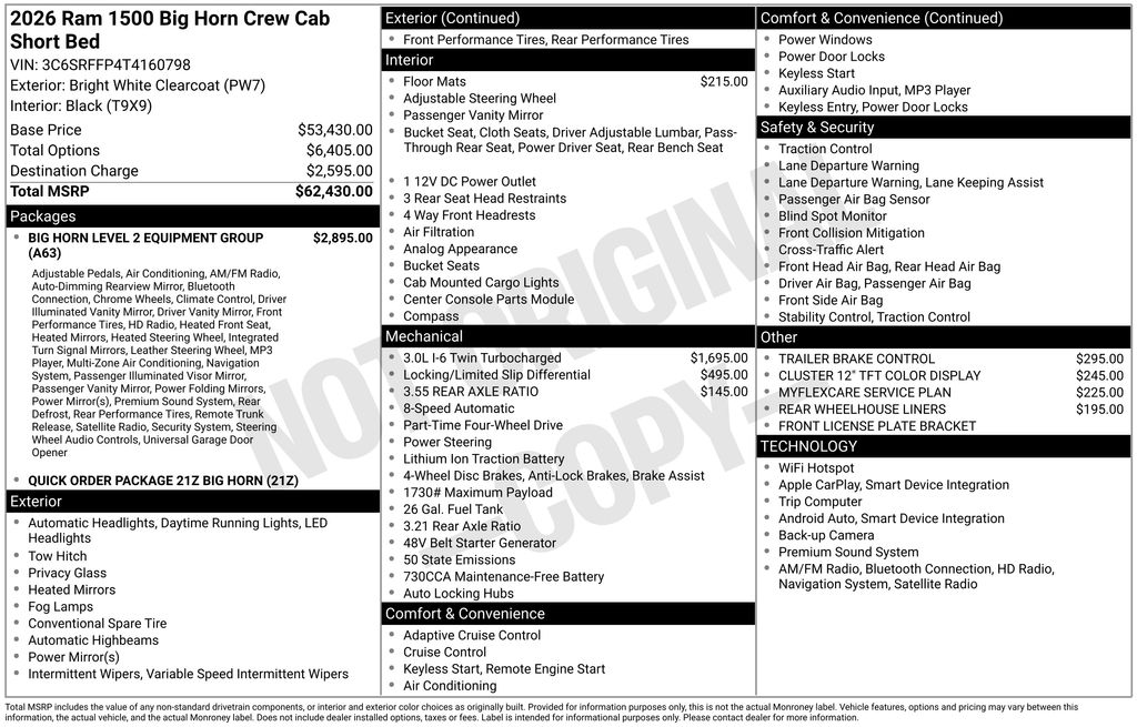 Thumbnail: 2026 RAM 1500 - 15