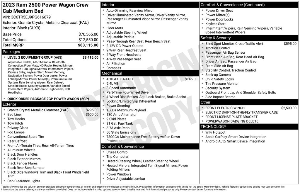 2023 RAM 2500 Power Wagon 19