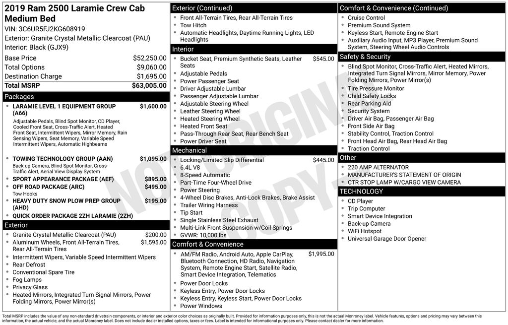 Thumbnail: 2019 RAM 2500 - 13