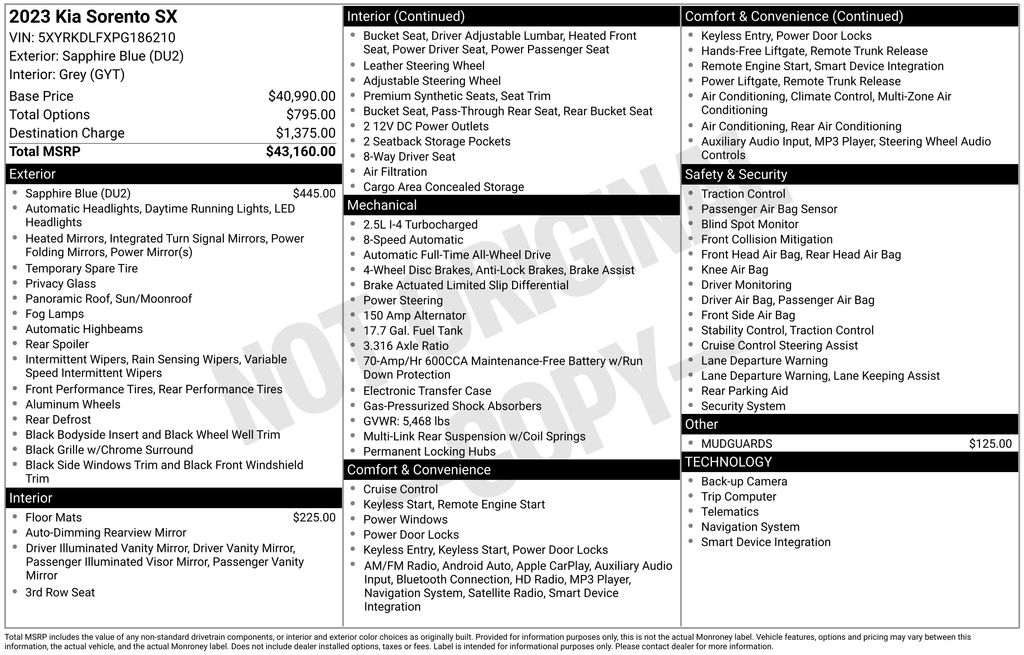 Thumbnail: 2023 Kia Sorento - 19