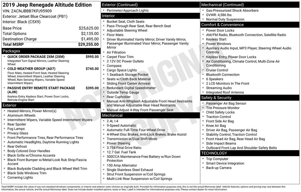 Thumbnail: 2019 Jeep Renegade - 15