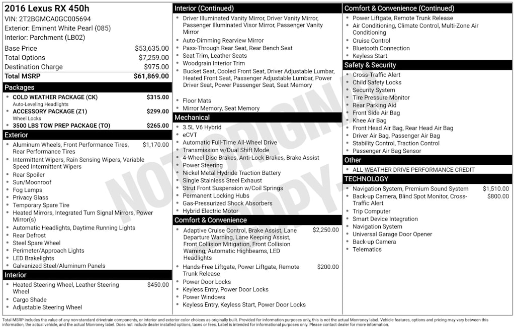 Thumbnail: 2016 Lexus RX - 12