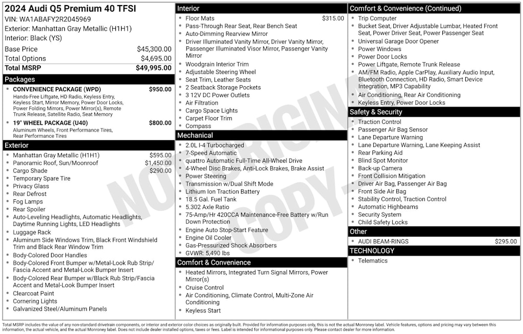 2024 Audi Q5 Premium 12