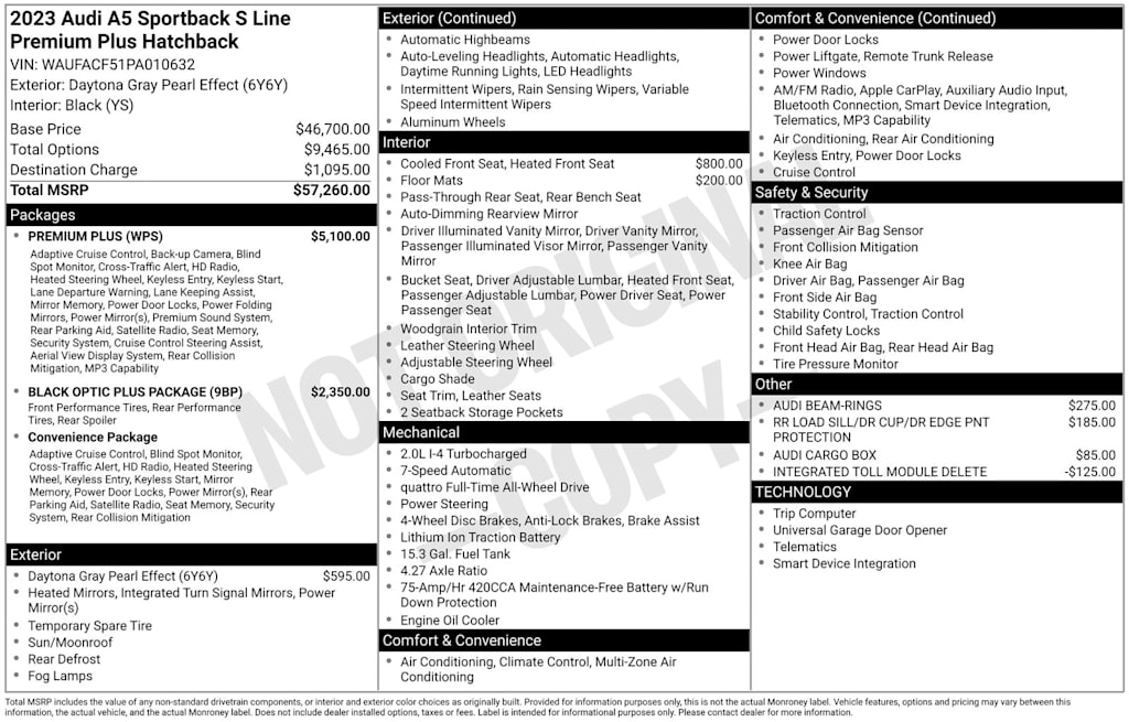 Thumbnail: 2023 Audi A5 - 12