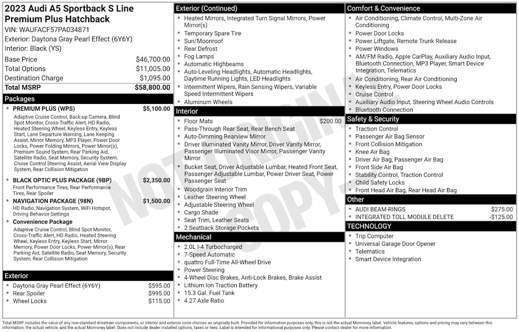 Thumbnail: 2023 Audi A5 - 13