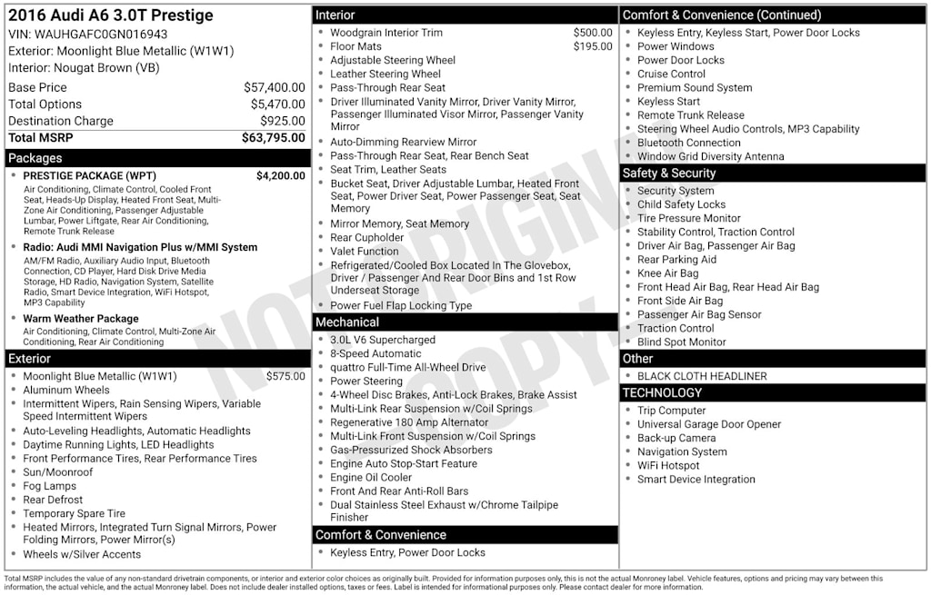 Thumbnail: 2016 Audi A6 - 11