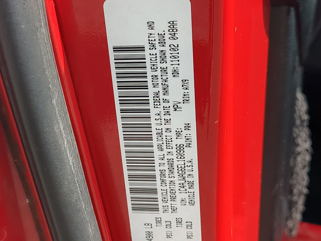 2014 Jeep Wrangler Sport 19