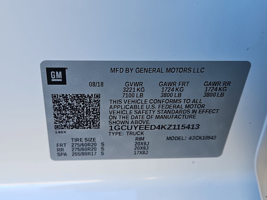 Thumbnail: 2019 Chevrolet Silverado 1500 - 17