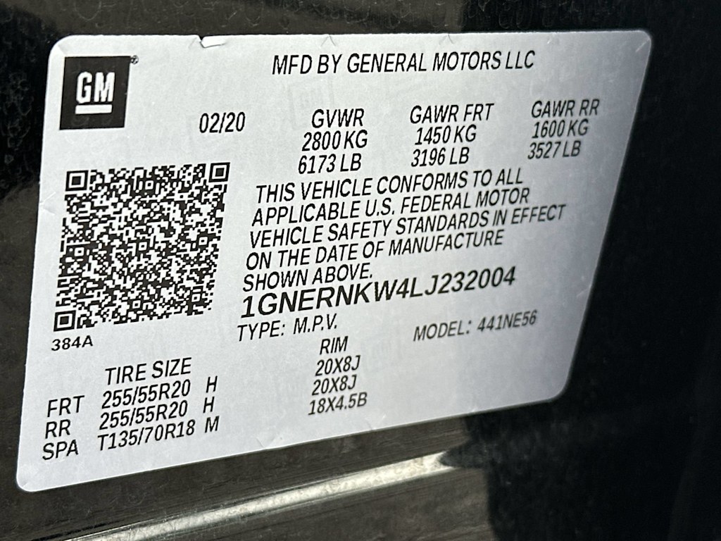 Thumbnail: 2020 Chevrolet Traverse - 19