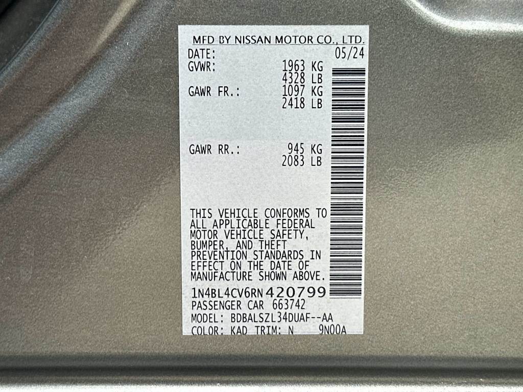 Thumbnail: 2024 Nissan Altima - 18