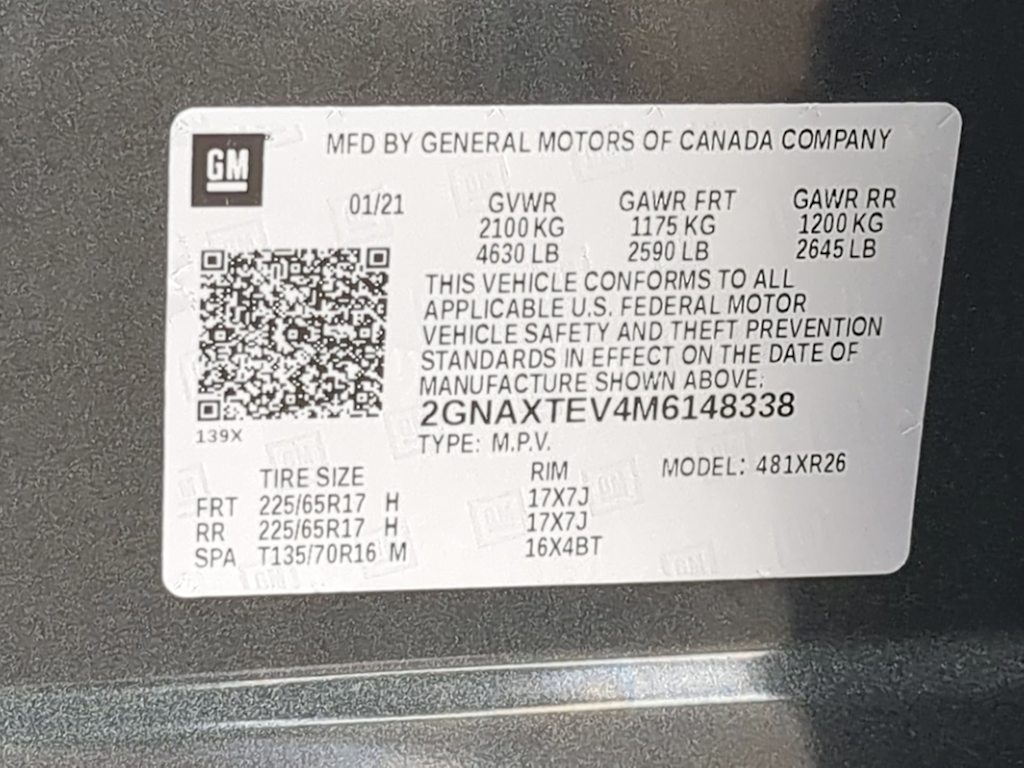 Thumbnail: 2021 Chevrolet Equinox - 17