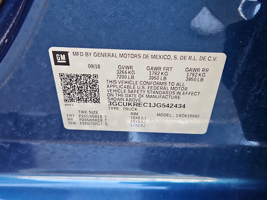 Thumbnail: 2018 Chevrolet Silverado 1500 - 19