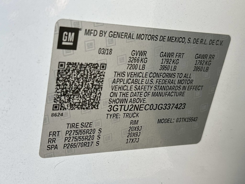 Thumbnail: 2018 GMC Sierra 1500 - 19
