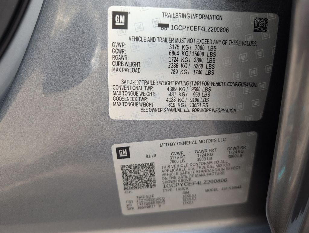 Thumbnail: 2020 Chevrolet Silverado 1500 - 16