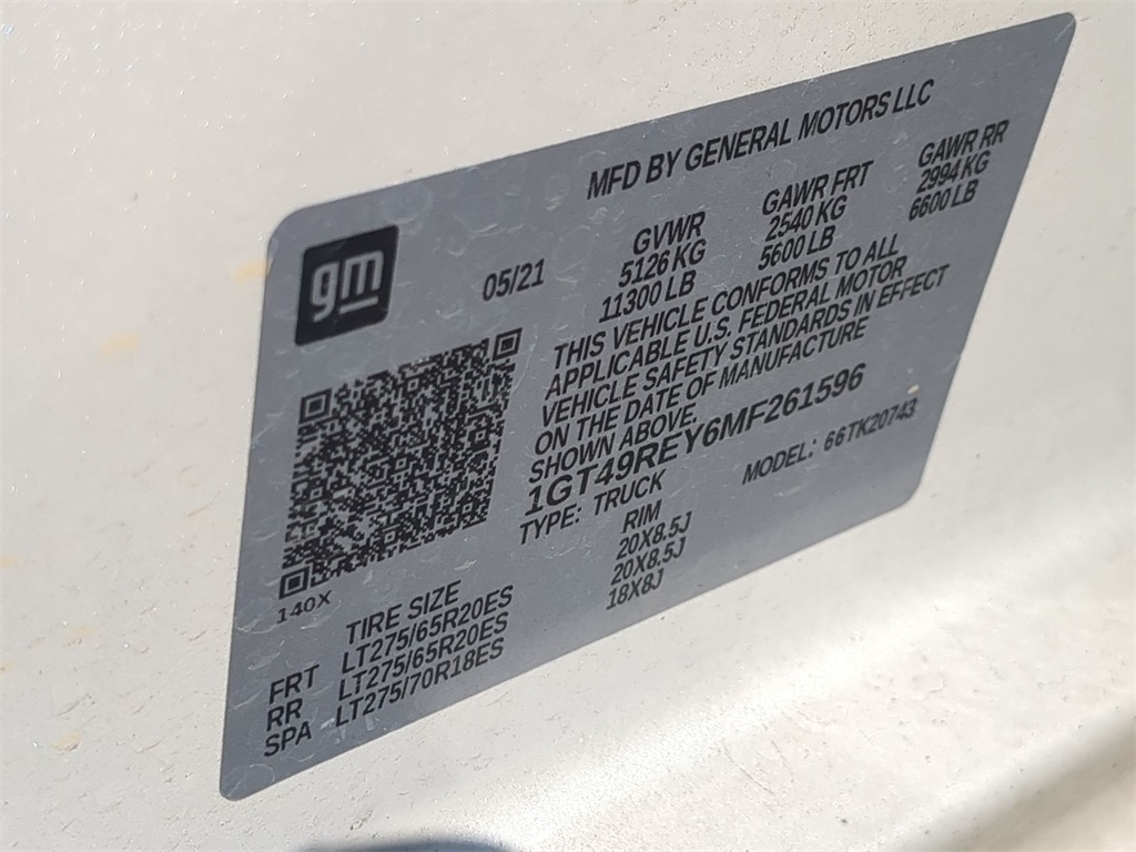Thumbnail: 2021 GMC Sierra 2500 - 19