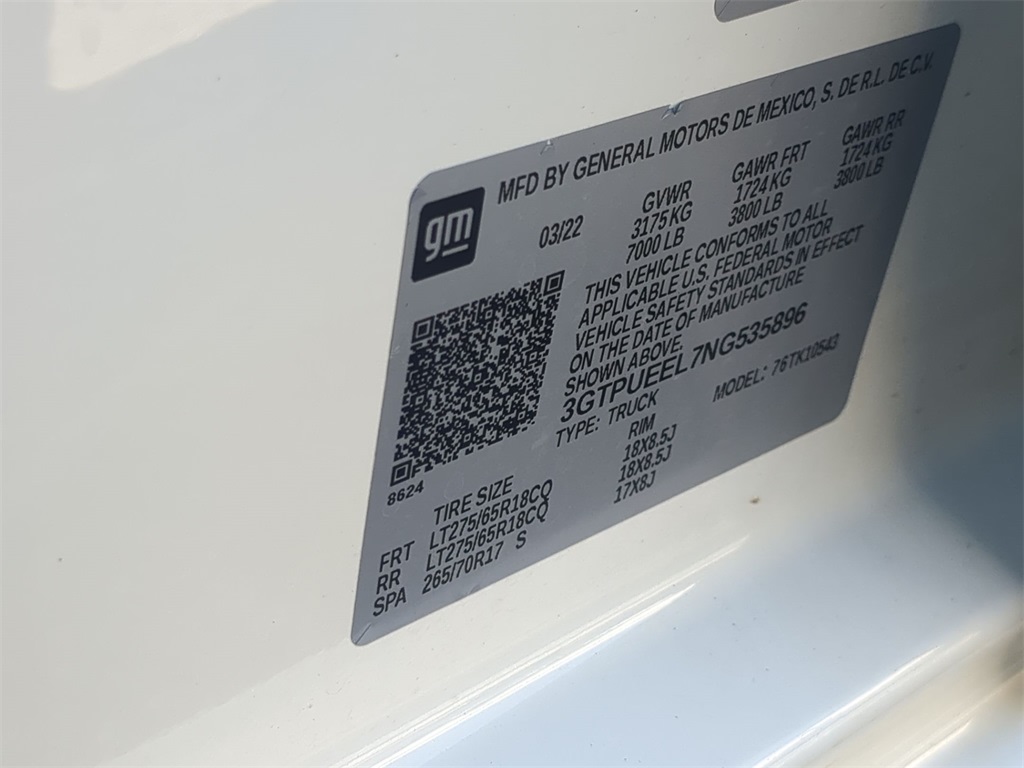Thumbnail: 2022 GMC Sierra 1500 - 18